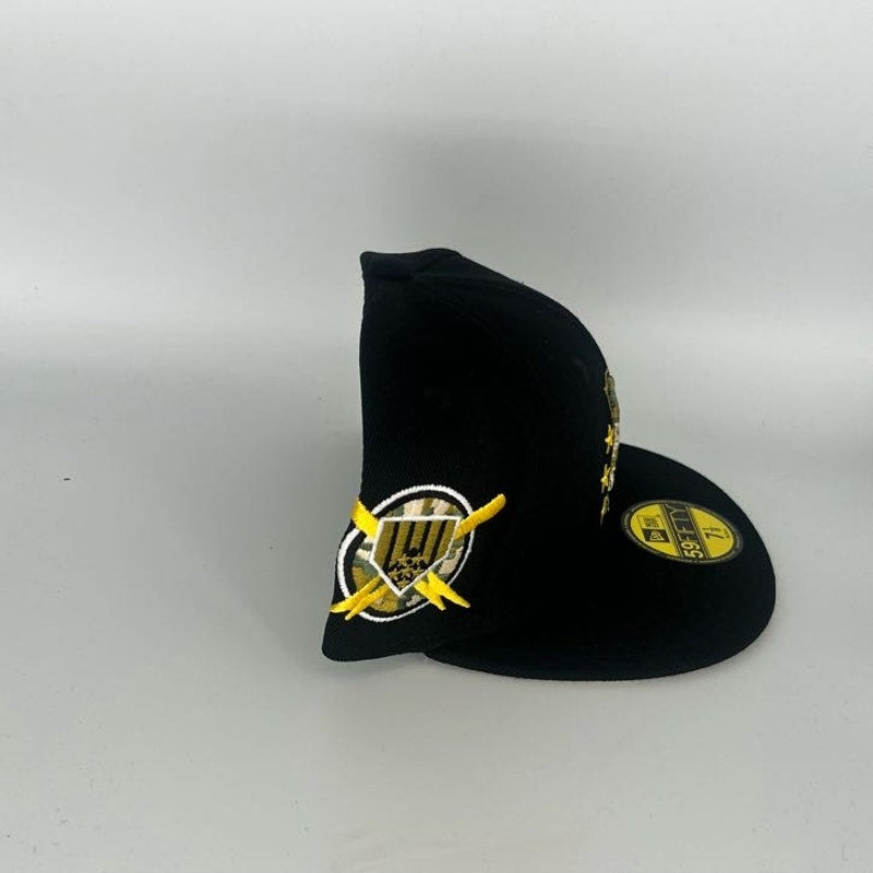 Black Los Angeles Dodgers New Era MLB 59Fifty Fitted Hat