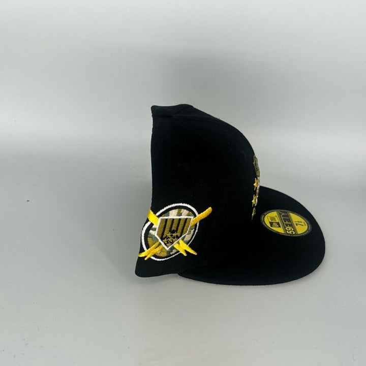 Black Los Angeles Dodgers New Era MLB 59Fifty Fitted Hat