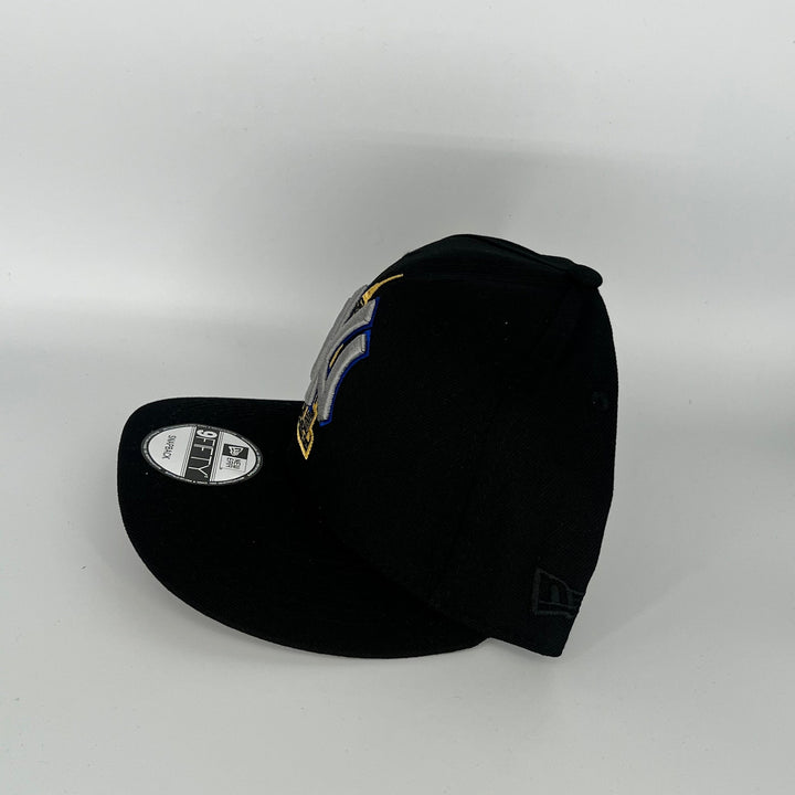 Black New York Yankees 27 World Championships Side Patch New Era MLB 9Fifty Snapback Hat