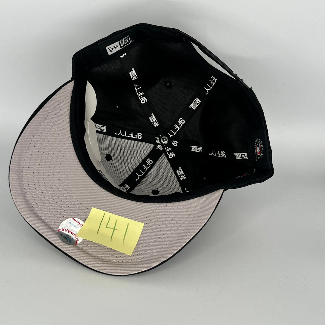 Black New York Yankees100th Anniversary Side Patch New Era MLB 9Fifty Snapback Hat
