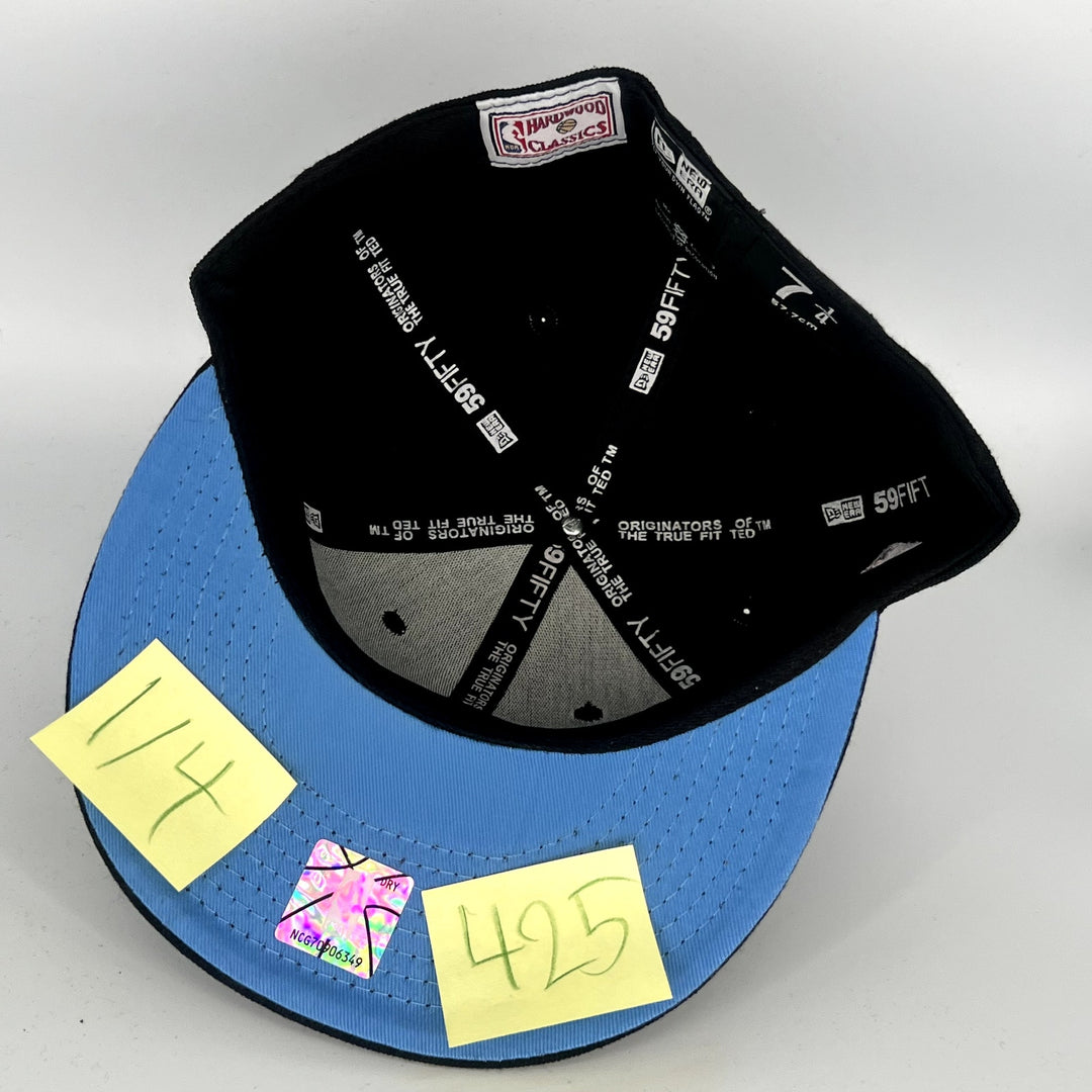 Black Miami Heat 3X Champions SP New Era NBA 59Fifty Fitted Hat