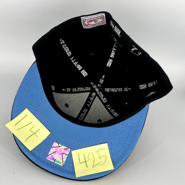 Black Miami Heat 3X Champions SP New Era NBA 59Fifty Fitted Hat