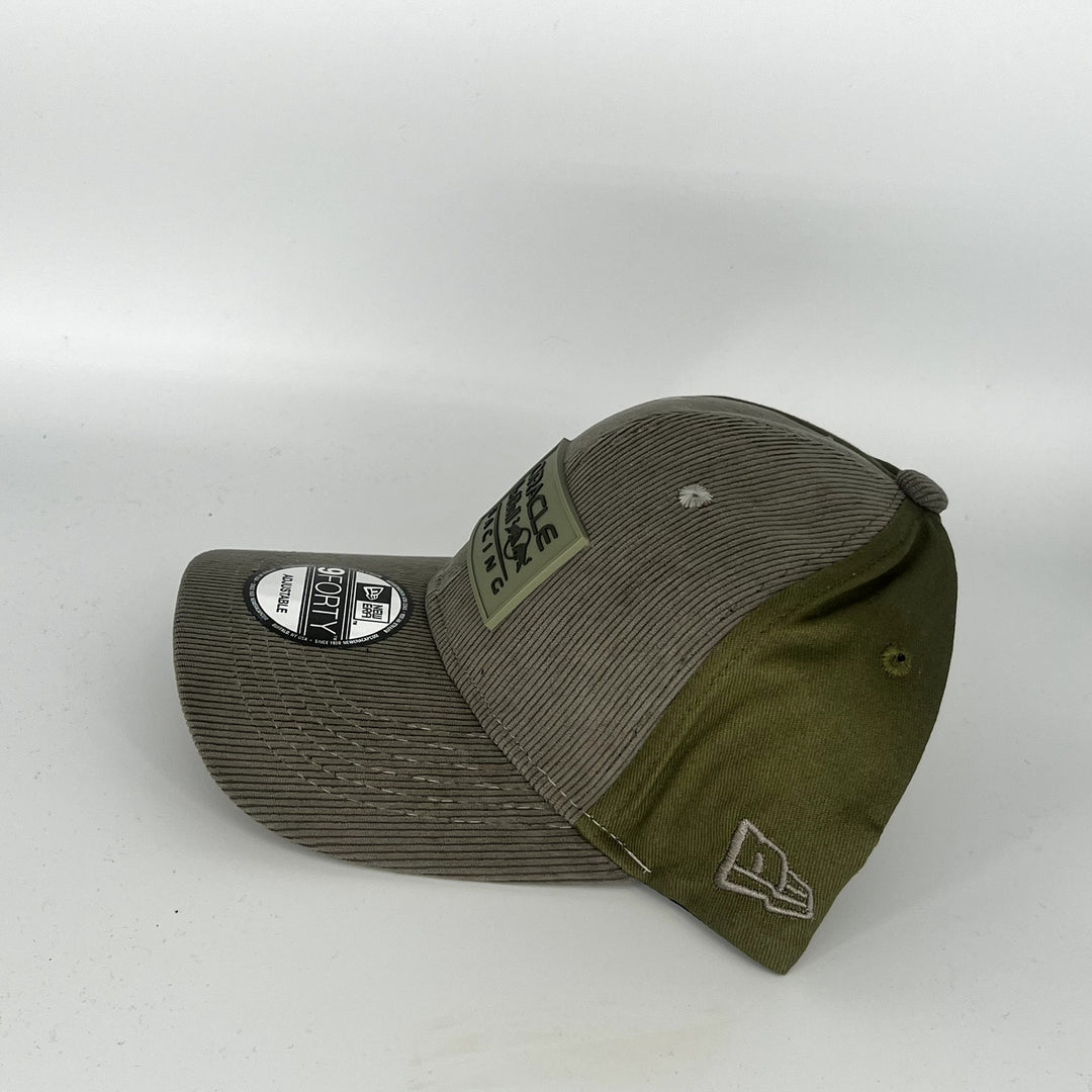 Gray Green Corduroy Oracle Red Bull Racing New Era 9Forty Snapback Hat