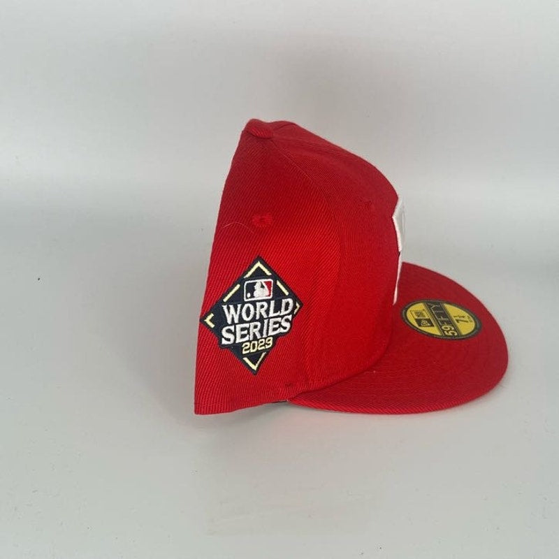 Red Texas Rangers New Era MLB 59Fifty Fitted Hat