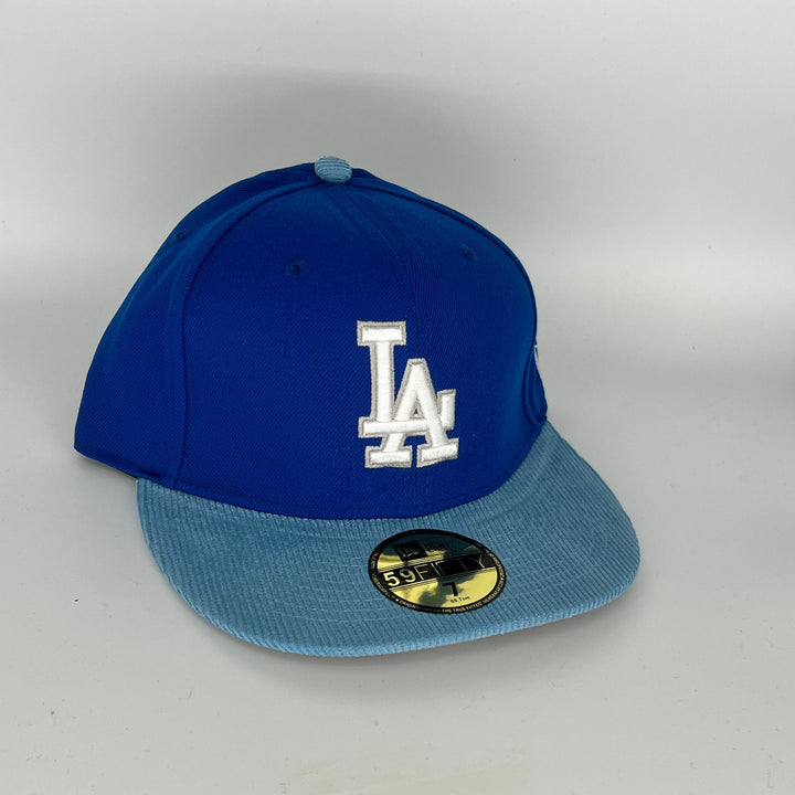 Blue TwoTone Los Angeles Dodgers New Era MLB 59Fifty Fitted Hat