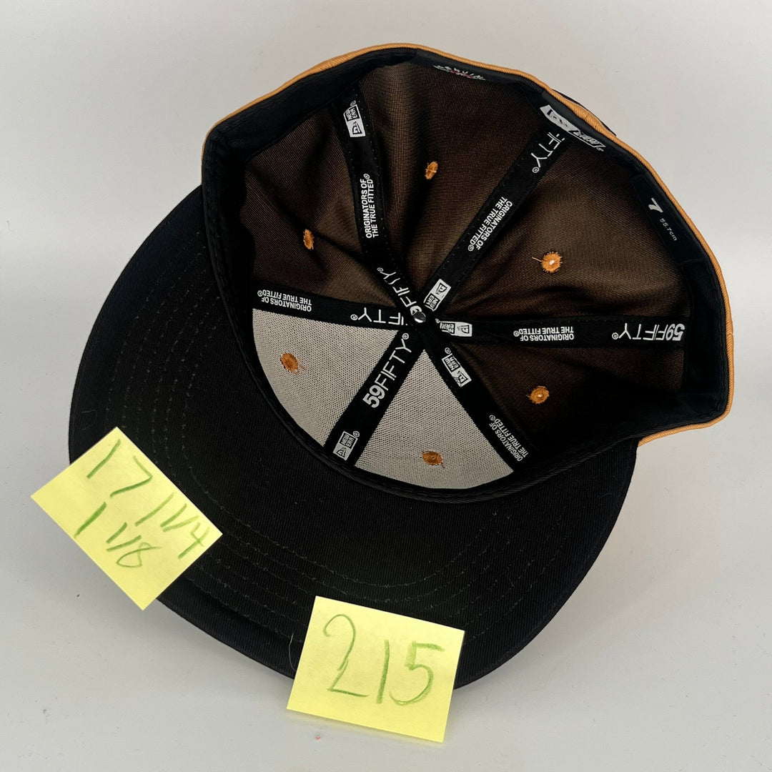 Brown black Chicago White Sox New Era MLB 59Fifty Fitted Hat