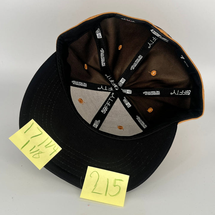 Brown black Chicago White Sox New Era MLB 59Fifty Fitted Hat