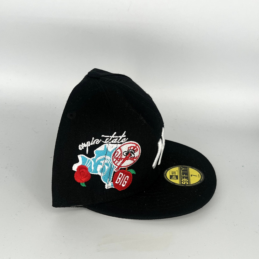 Black New York Yankees New Era MLB 59Fifty Fitted Hat