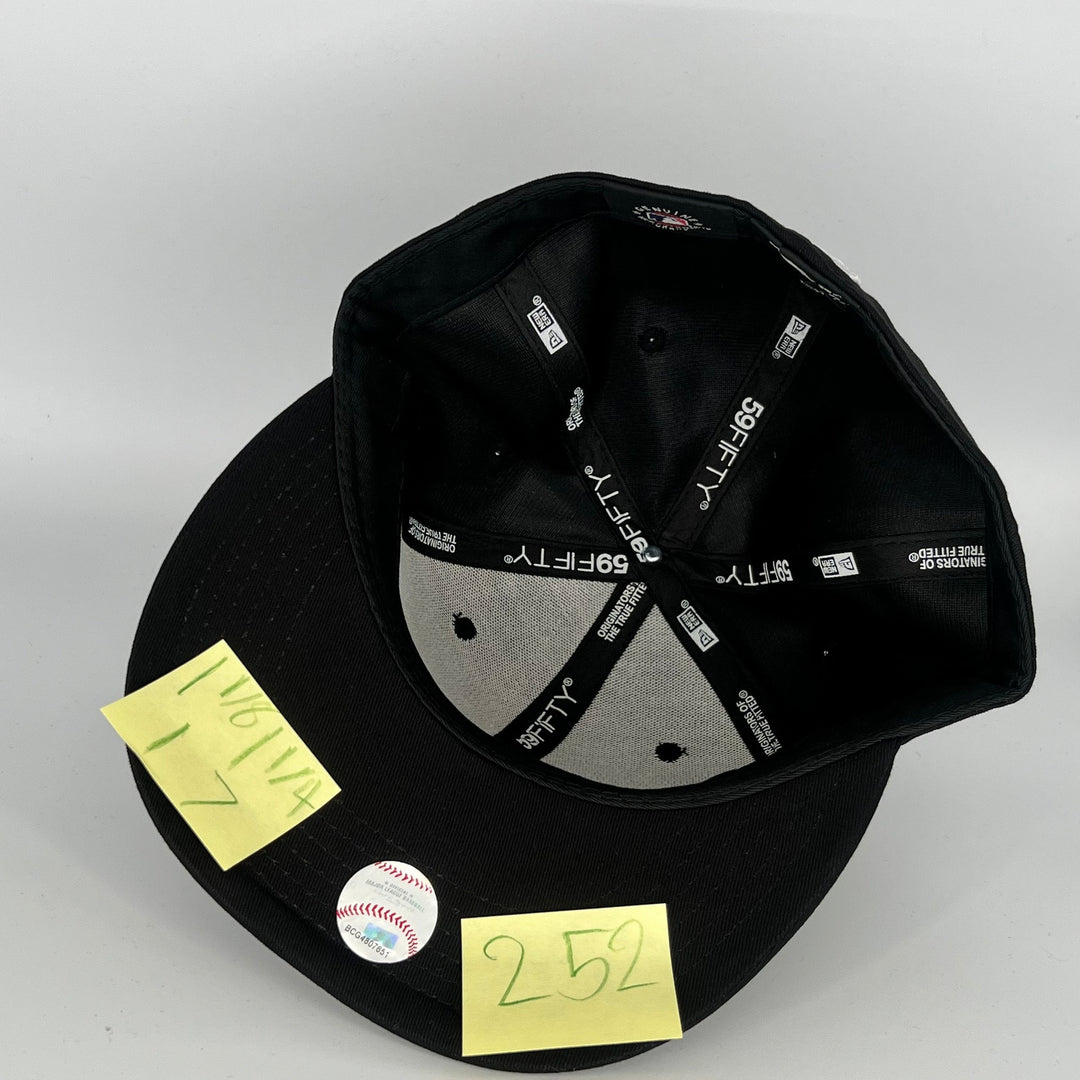 Black Seattle Mariners New Era MLB 59Fifty Fitted Hat