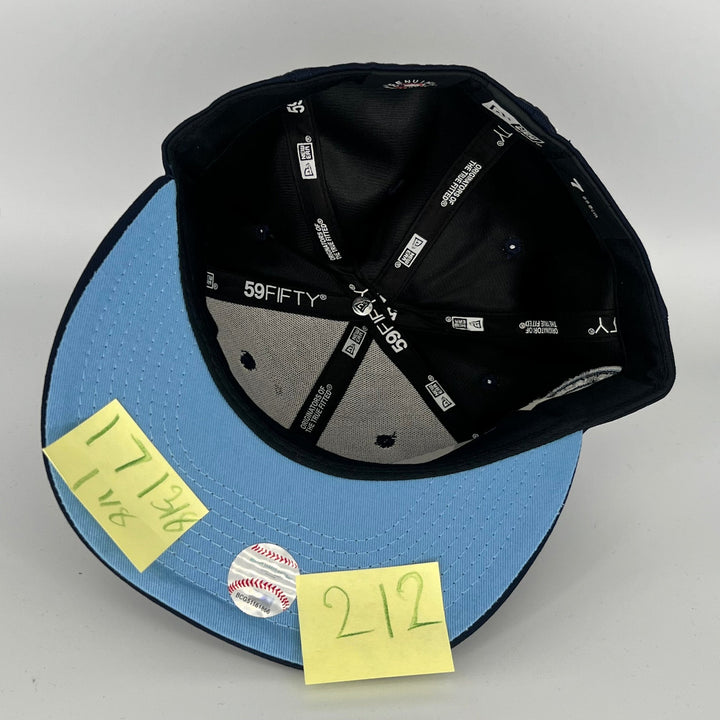 Black Los Angeles Dodgers 60th Anniversary Side Patch New Era MLB 59Fifty Fitted Hat