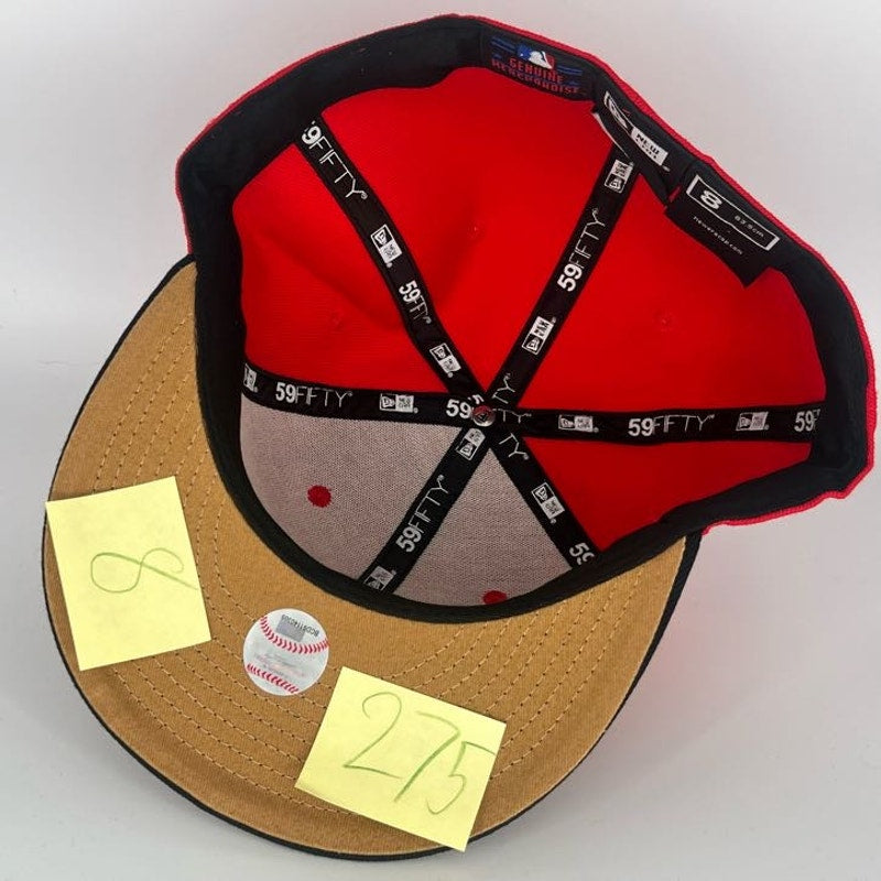 Red Black Houston Astros 1986 ASG Side Patch New Era MLB 59Fifty Fitted Hat