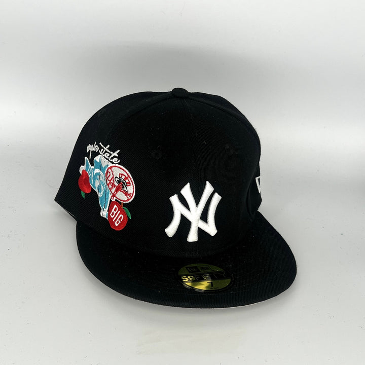 Black New York Yankees New Era MLB 59Fifty Fitted Hat