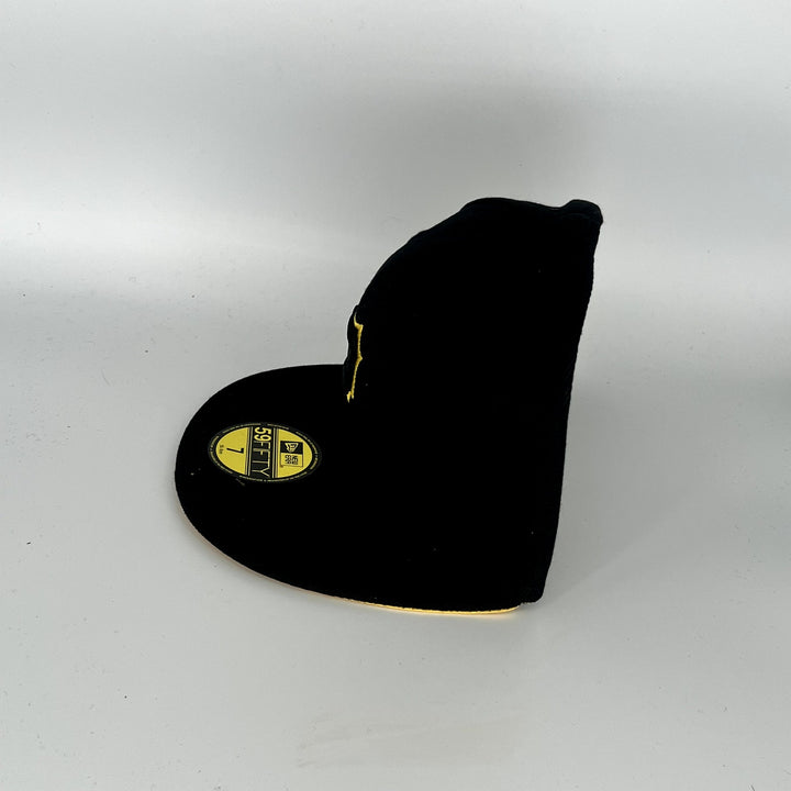 Black Pittsburgh Pirates New Era MLB 59Fifty Fitted Hat