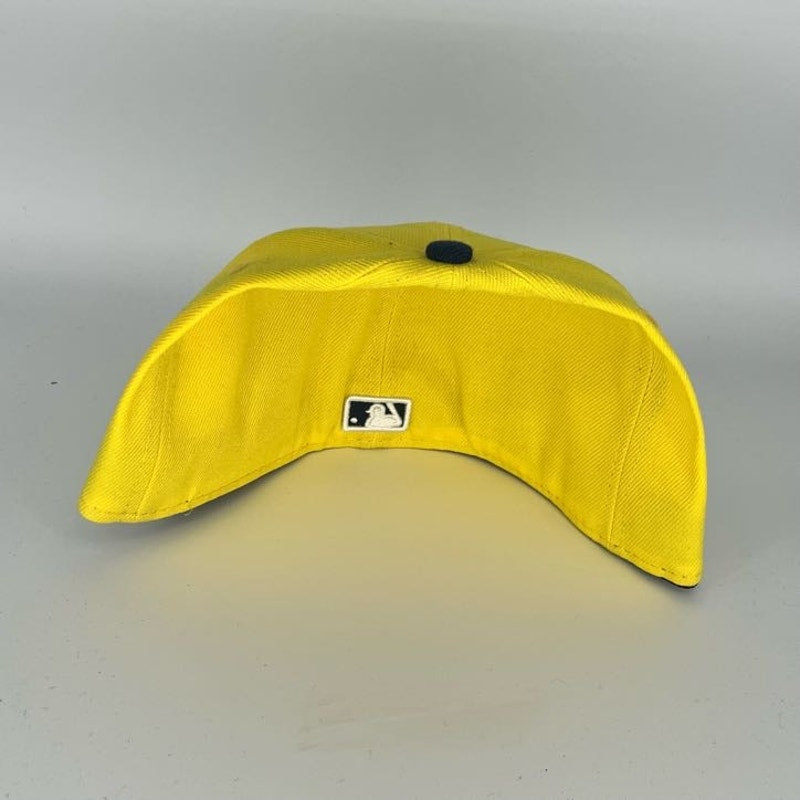 Yellow Black  Los Angeles Dodgers New Era MLB 59Fifty Fitted Hat