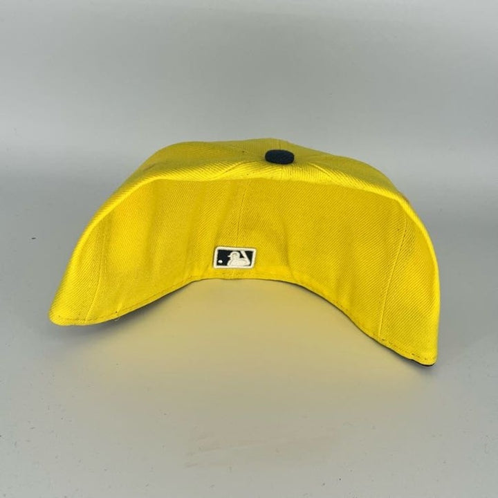 Yellow Black  Los Angeles Dodgers New Era MLB 59Fifty Fitted Hat