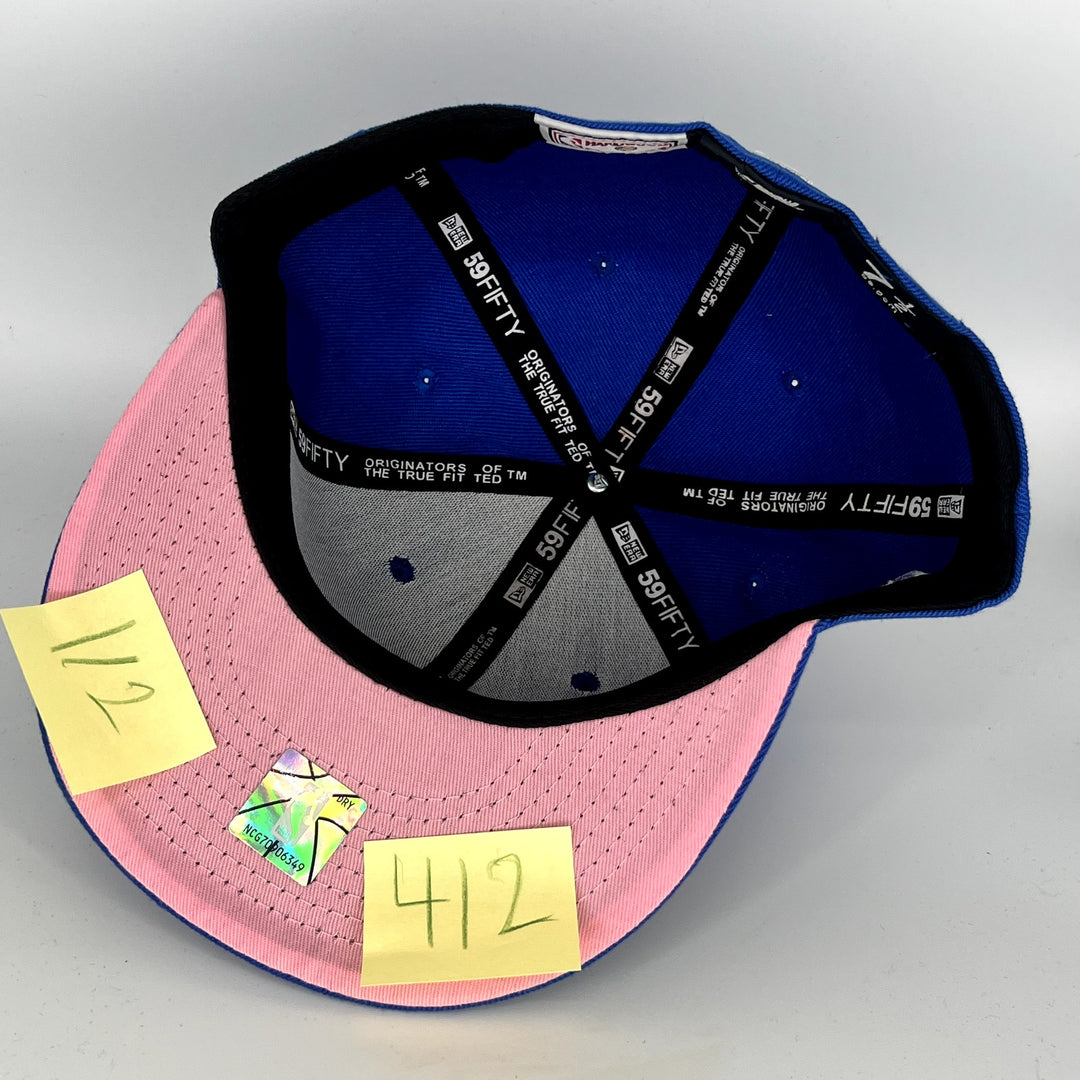 Blue Philadelphia 76ers 3X Champions SP New Era NBA 59Fifty Fitted Hat