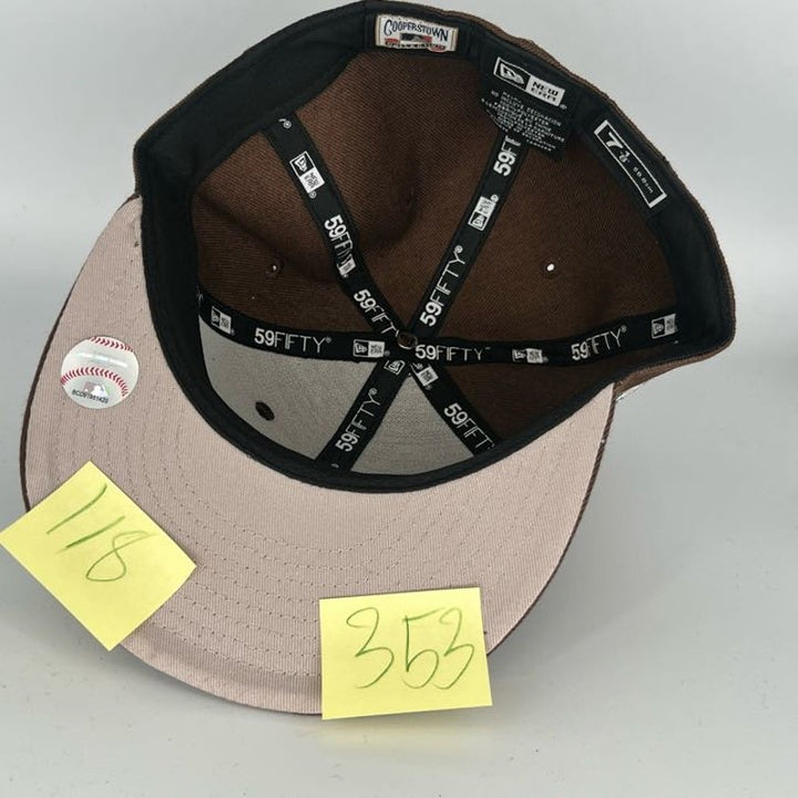 Brown San Diego Padres New Era MLB 59Fifty Fitted Hat
