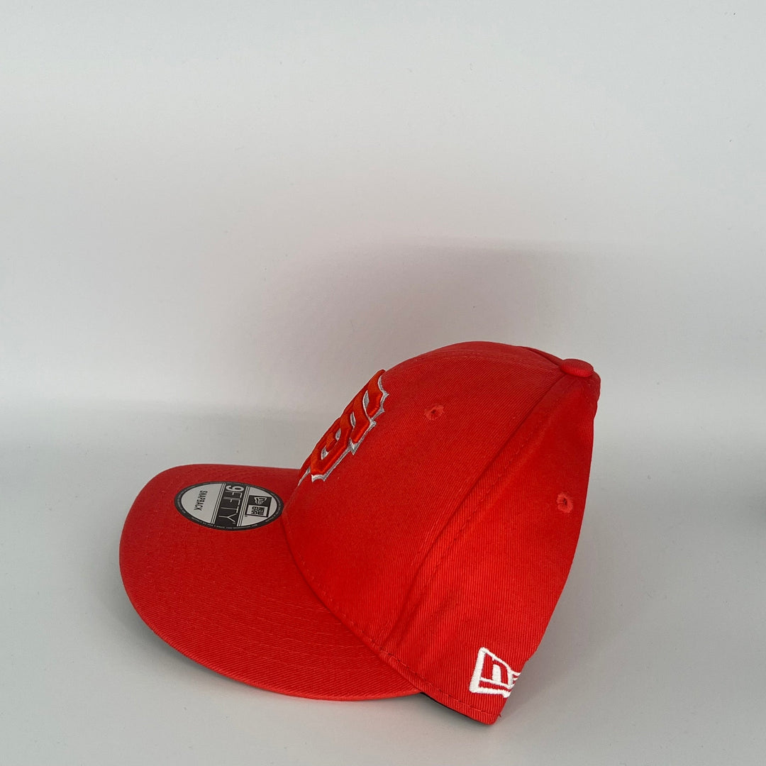 Red San Francisco Giants Golden Gate Bridge GIANTS Side Patch New Era MLB 9Fifty Snapback Hat