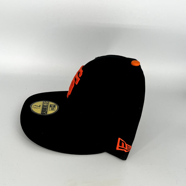 Black San Francisco Giants New Era MLB 59Fifty Fitted Hat