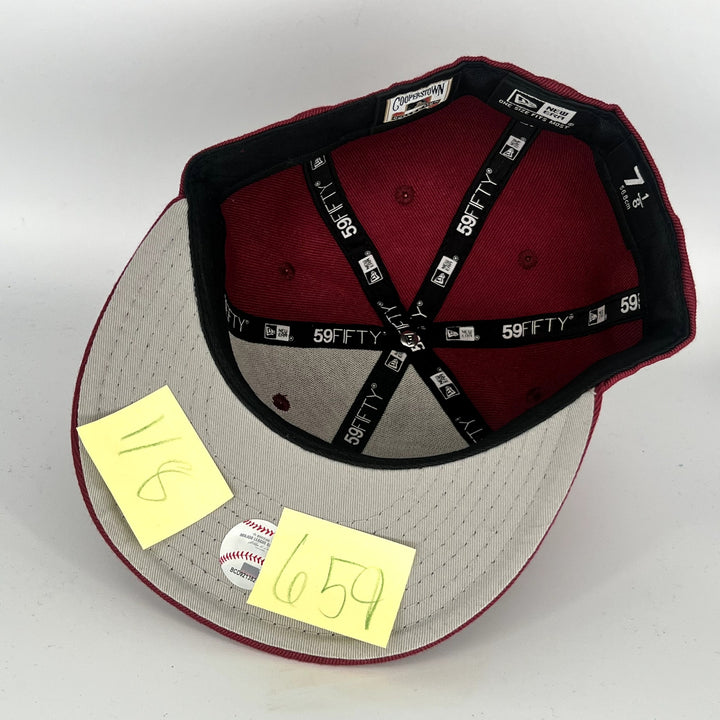 Maroon New York Yankees New Era MLB 59Fifty Fitted Hat