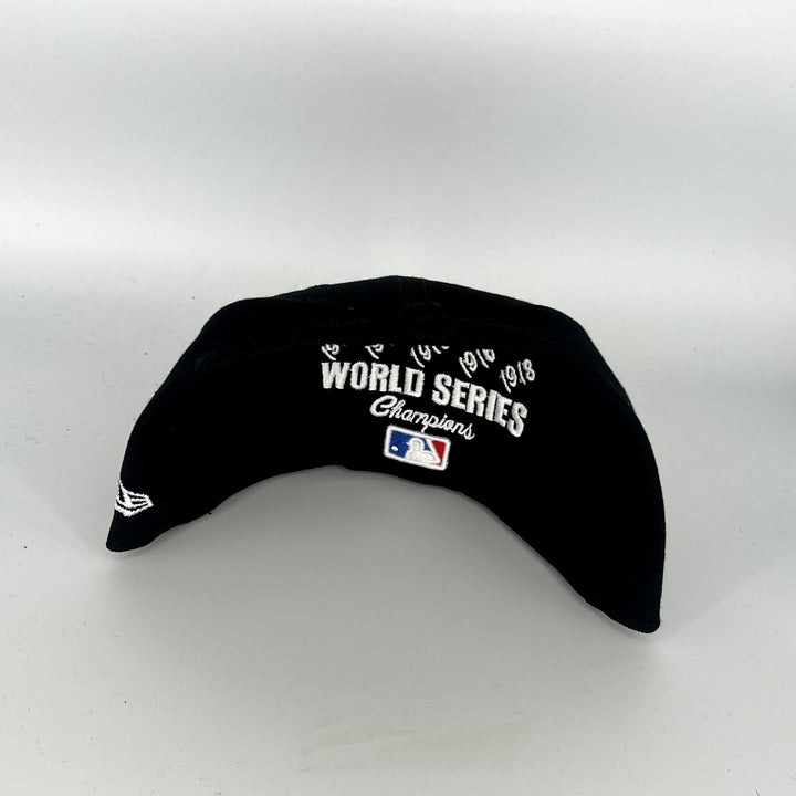 Black Boston Red Sox 9X Patch New Era MLB 59Fifty Fitted Hat