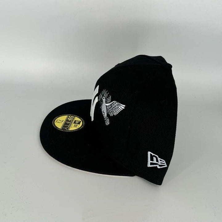 Black New York Yankees New Era MLB 59Fifty Fitted Hat