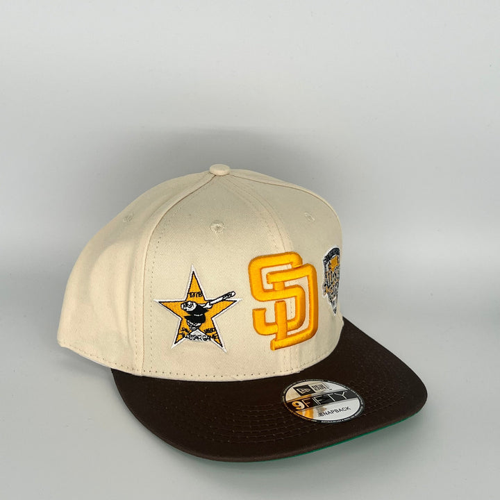 Khaki Brown San Diego Padres 1992 All Star Game New Era MLB 9Fifty Snapback Hat