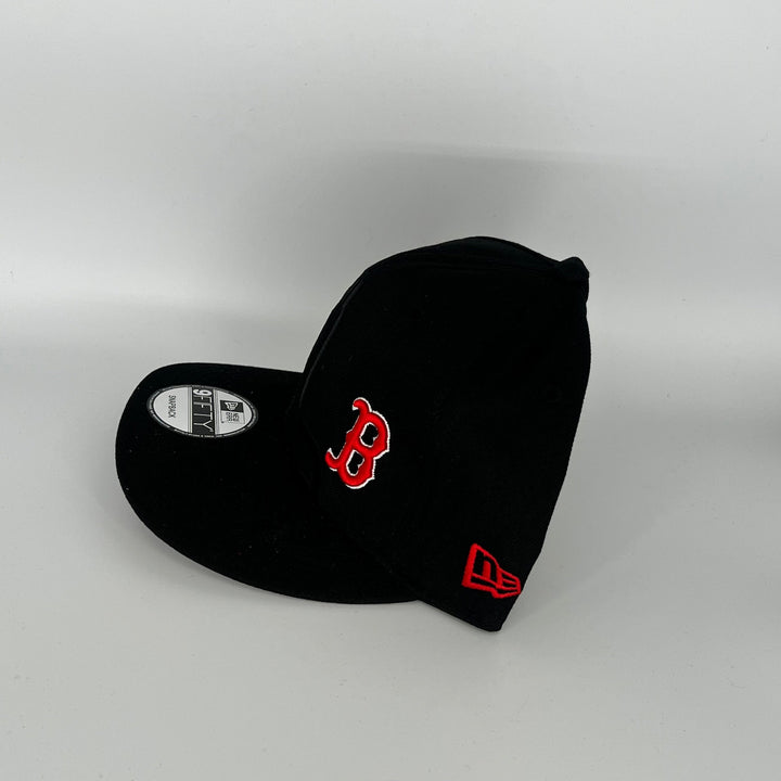 Black Boston Red Sox New Era MLB 9Fifty Snapback Hat